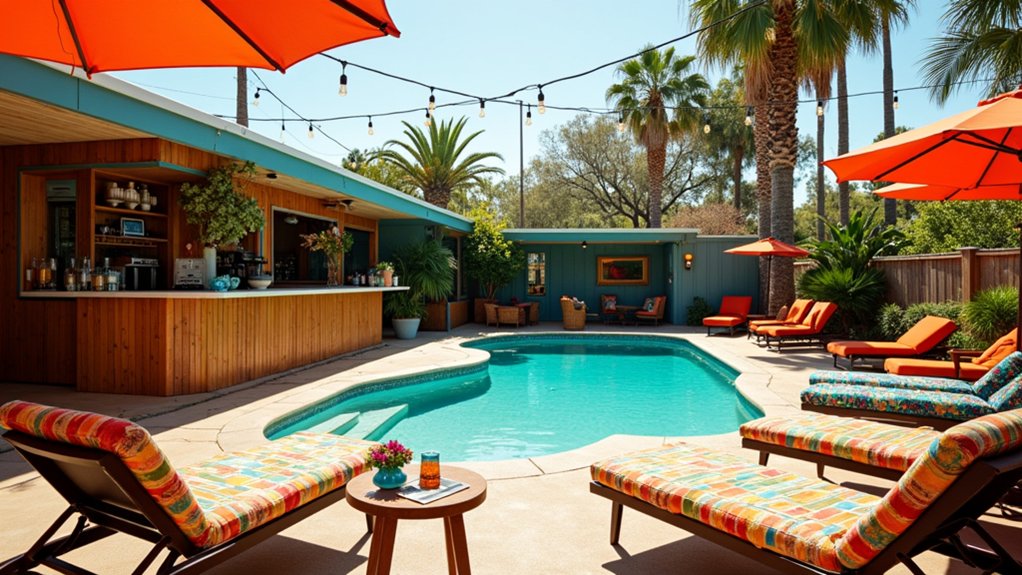 21 Fun Pool Deck With Bar Ideas That Bring the Party Outdoors nostalgic vintage cocktail experience