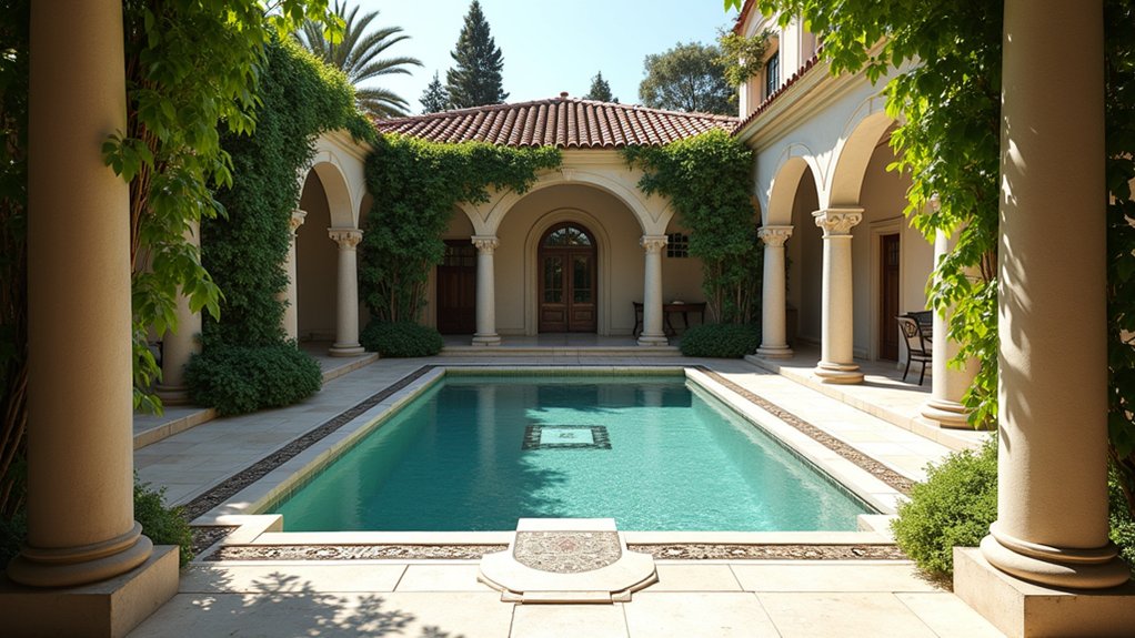 20 Classic Pool Design Ideas That Never Go Out of Style opulent classical pool design