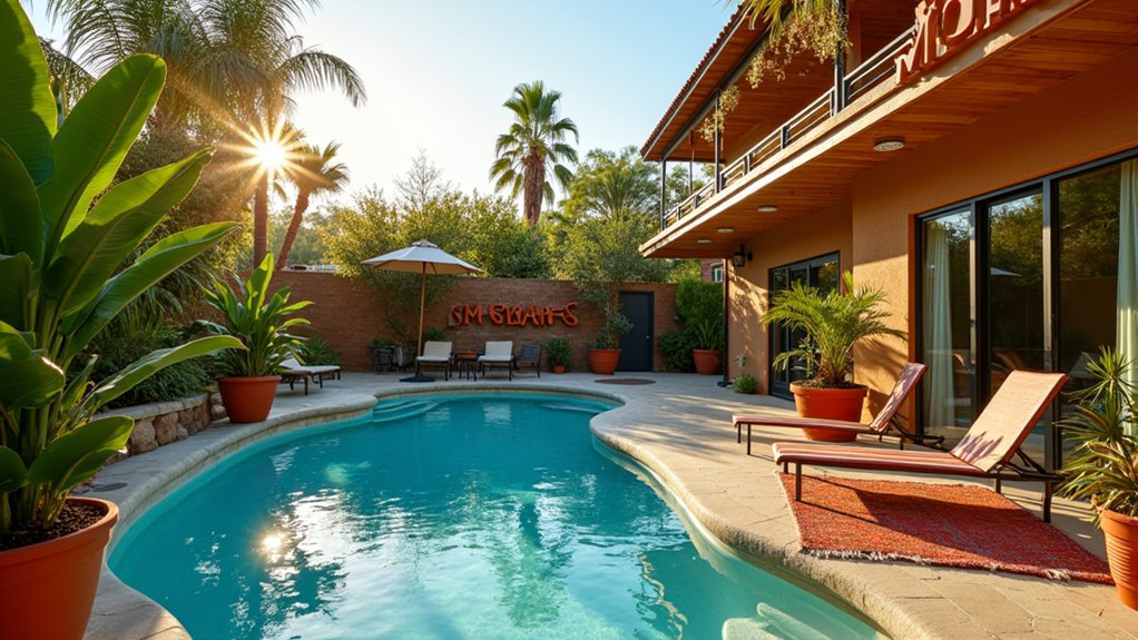 19 Fun Pool Deck Decorating Ideas to Add Personality to Your Space personalized pool sign creativity