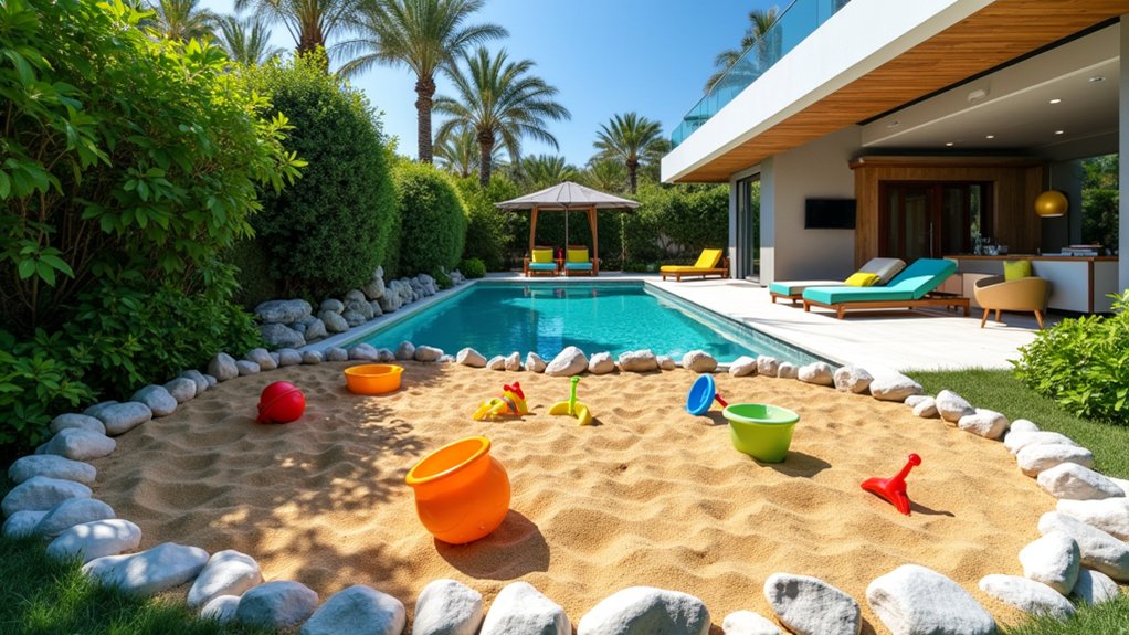 23 Pool Design Ideas With Kids Area Concepts for Family Fun poolside fun and imagination