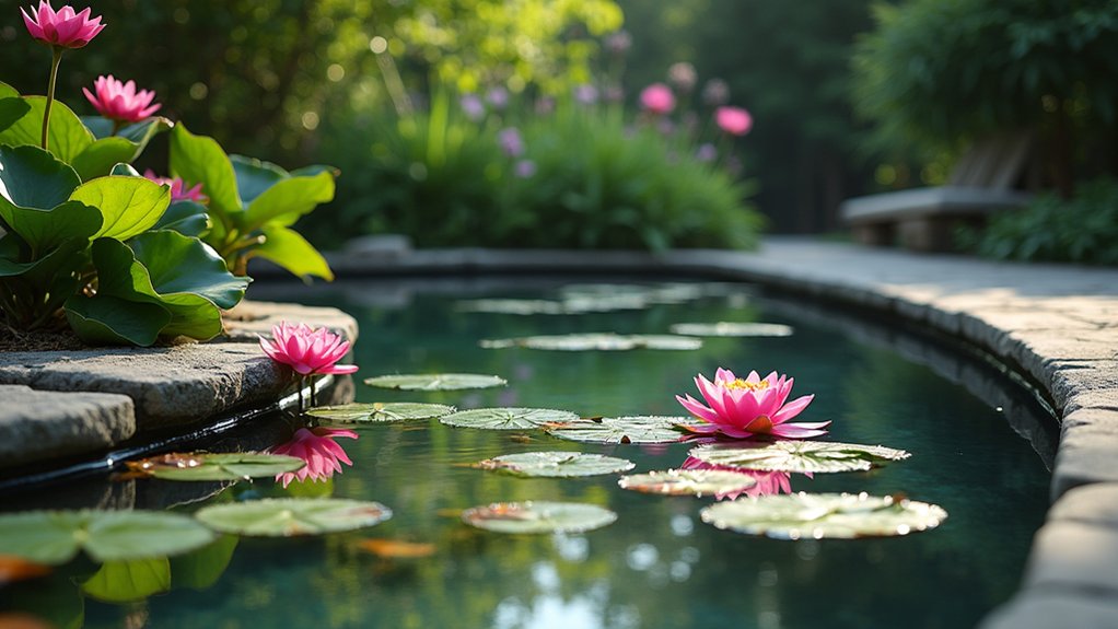 23 Natural Pool Design Ideas That Embrace Organic Beauty reflective serene water feature