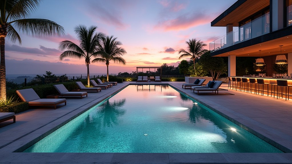 resort style luxury pool designs