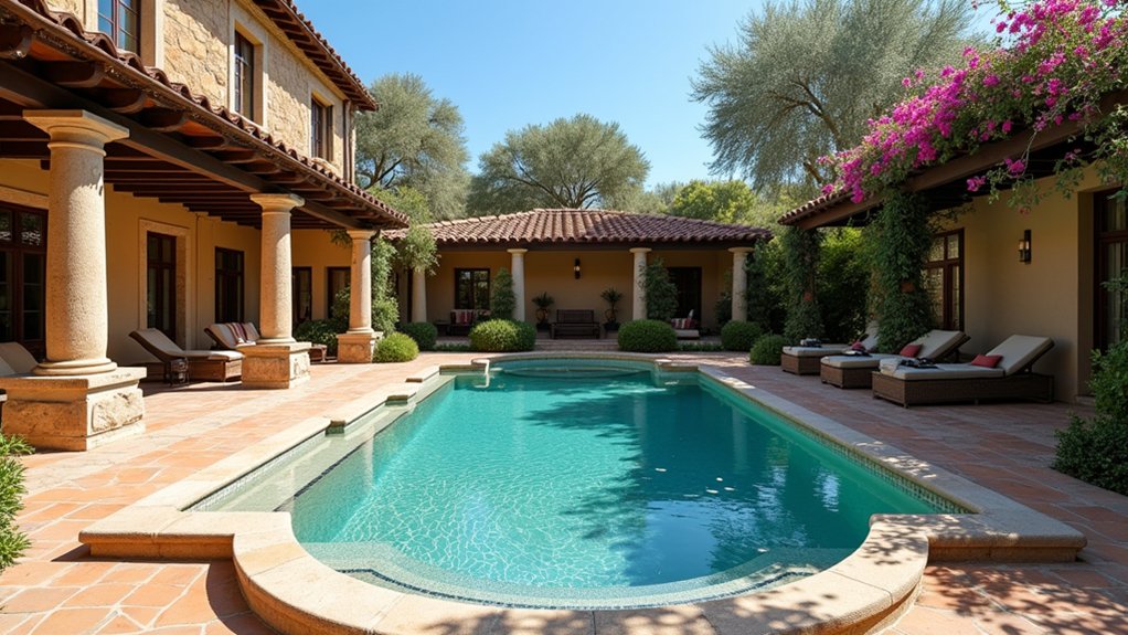 20 Classic Pool Design Ideas That Never Go Out of Style rustic charm elegant tranquility