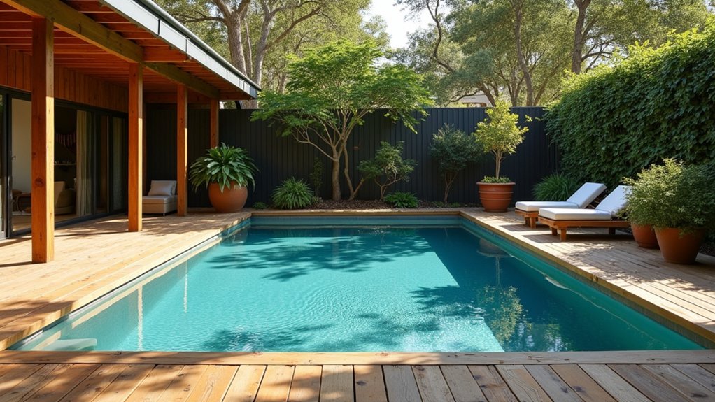 18 Lap Pool Ideas That Combine Fitness With Style rustic elegance for relaxation