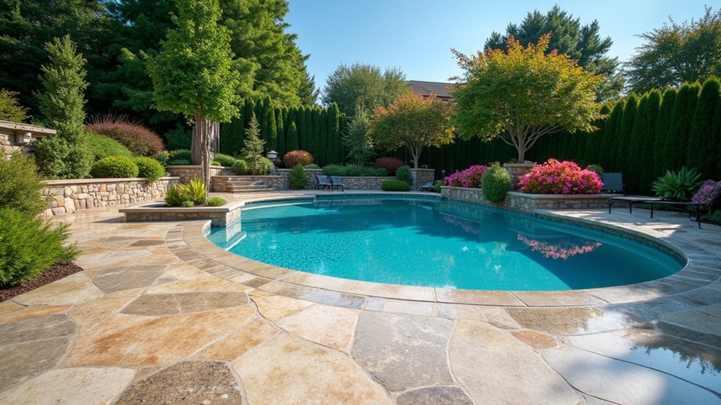 23 Tough Pool Deck Coating Ideas That Stand Up to the Elements safe clean pool surfaces