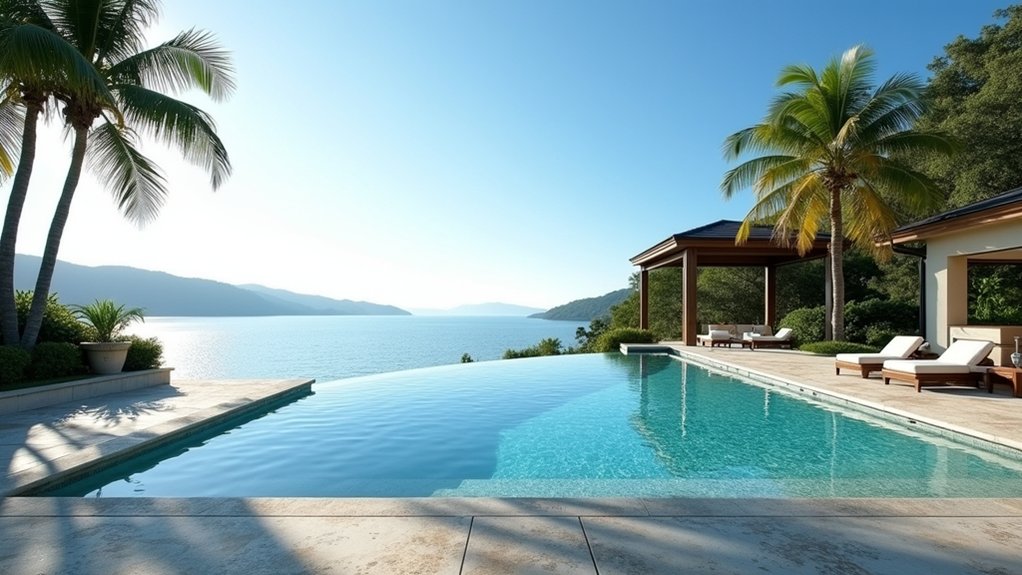 20 Classic Pool Design Ideas That Never Go Out of Style seamless horizon pool elegance