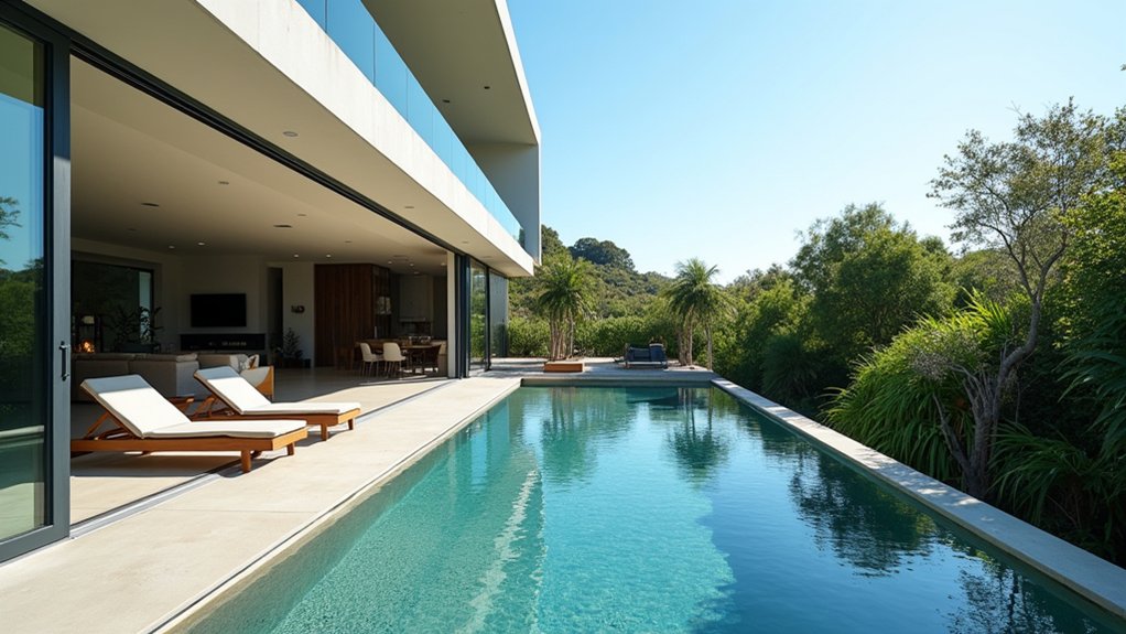 15 Modern Pool Designs That Wow With Style and Simplicity seamless indoor outdoor flow