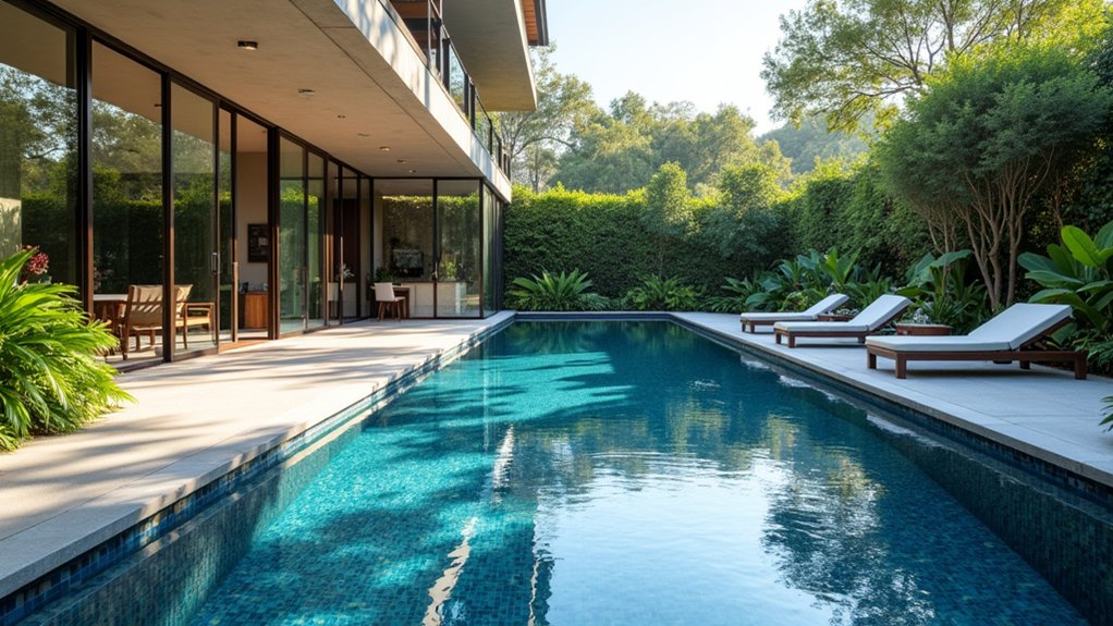 20 Residential Pool Design Ideas for Everyday Elegance seamless indoor outdoor oasis