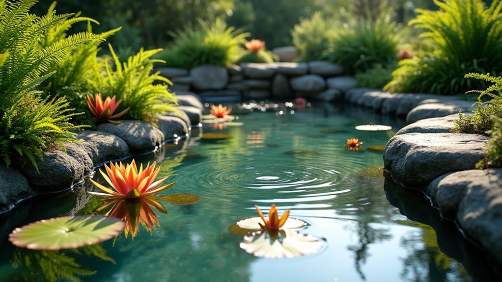 18 Natural Pool Ideas That Blend Seamlessly With Nature serene aquatic plant paradise
