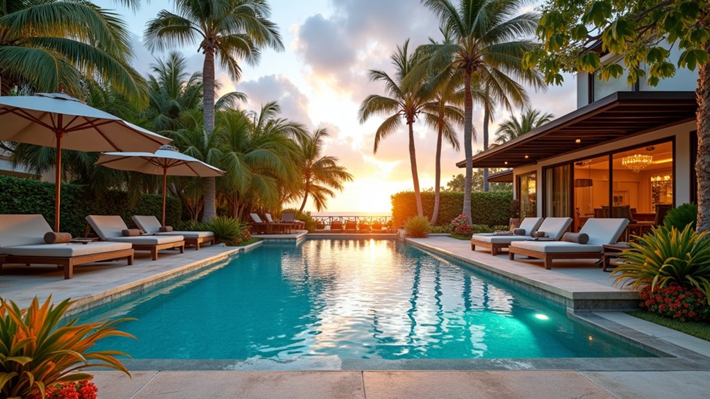 23 Luxury Pool Ideas That Turn Your Backyard Into a Resort serene beach entry oasis