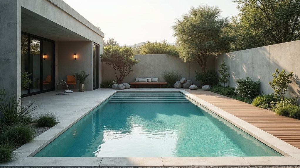 18 Above Ground Pool Ideas That Don’t Compromise on Style serene minimalist pool design