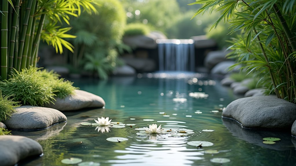 serene modern zen oasis