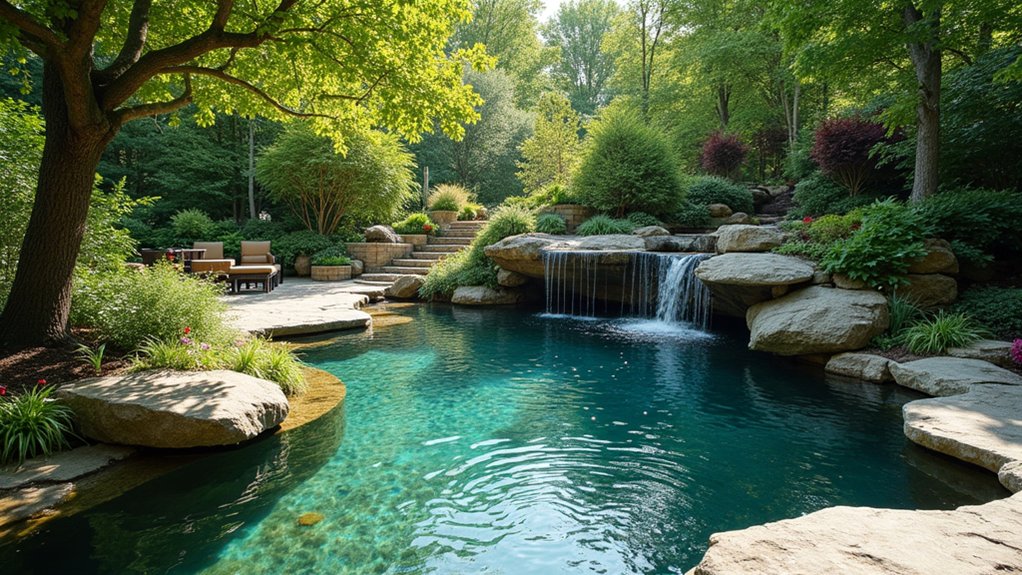 20 Classic Pool Design Ideas That Never Go Out of Style serene natural rock oasis