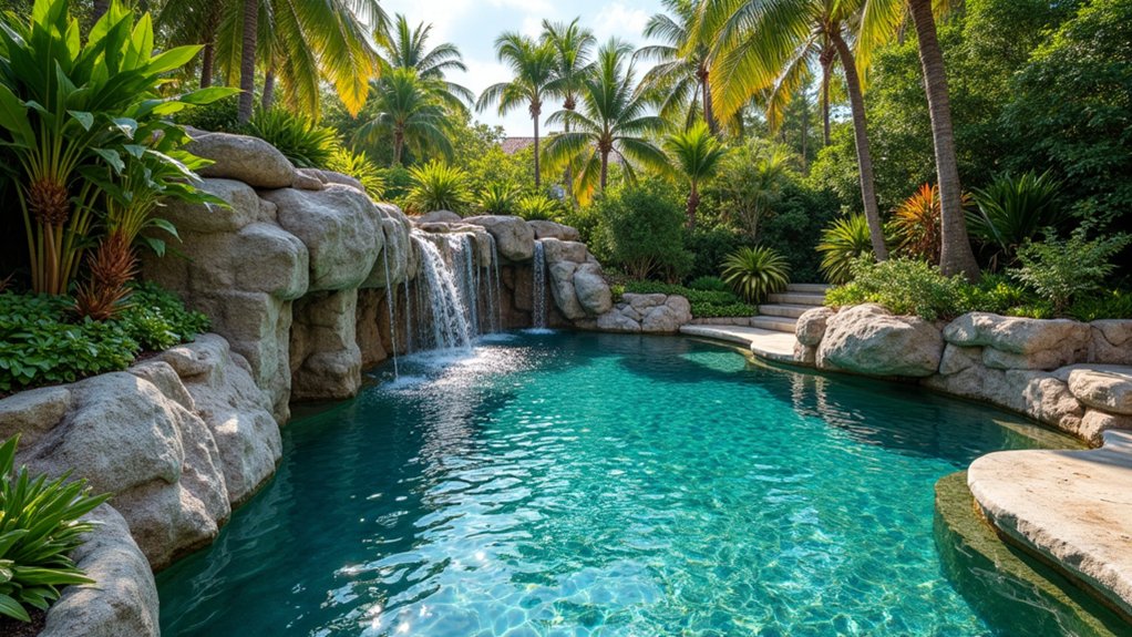 20 Elegant Swimming Pool Design Ideas for Every Home serene organic backyard oasis