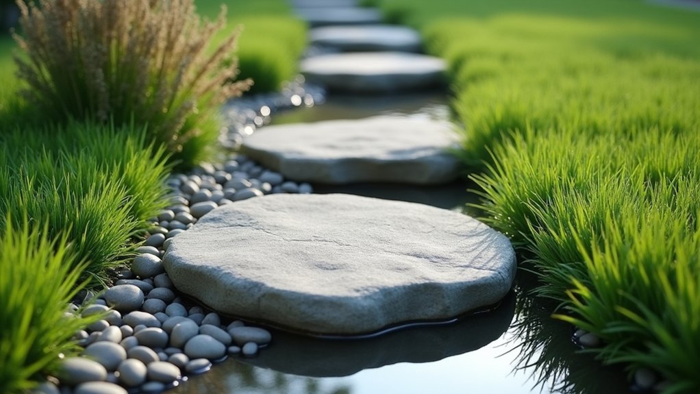 23 Serene Zen Pool Deck Ideas for a Tranquil Outdoor Retreat serene pathway enhances tranquility