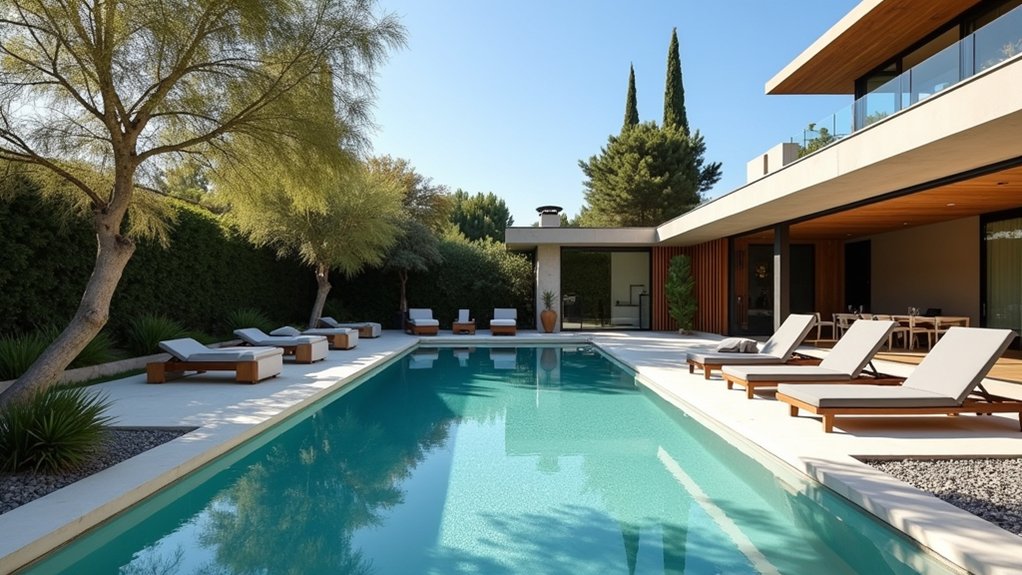 18 Stunning Backyard Pool Ideas to Transform Your Outdoor Space sleek serene elegant oasis