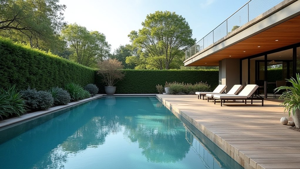 sleek unobstructed outdoor elegance