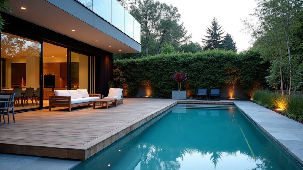 15 Clever Pool Ideas for Small Yards That Maximize Space stylish and safe pool fencing