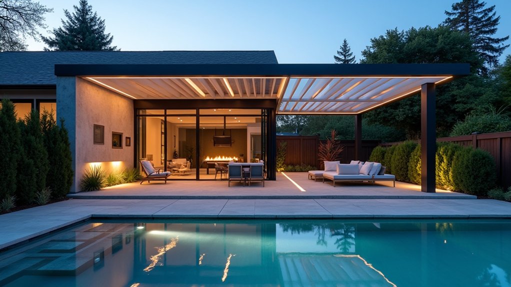 stylish outdoor lighting design