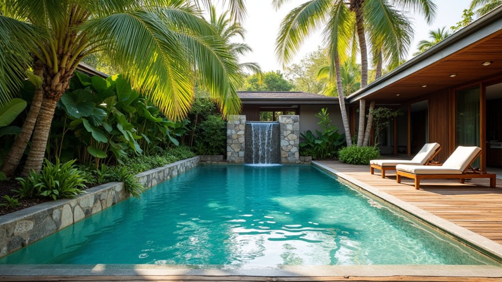 23 Tropical Pool Ideas to Create a Backyard Paradise sustainable pool technology solutions