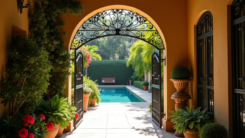 20 Elegant Mediterranean Pool Landscaping Ideas Full of Timeless Charm timeless elegance and charm