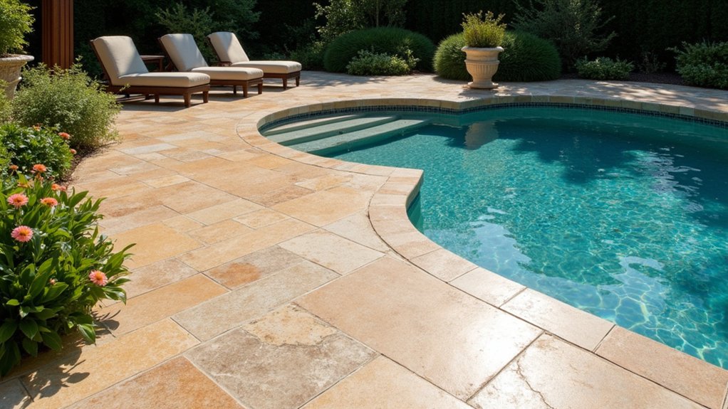 23 Timeless Pool Deck Travertine Ideas for a Luxe Finish timeless elegance for pool
