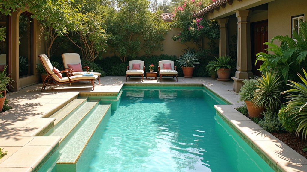 20 Pool Ideas With Zero Entry Designs for Effortless Access timeless elegance meets functionality