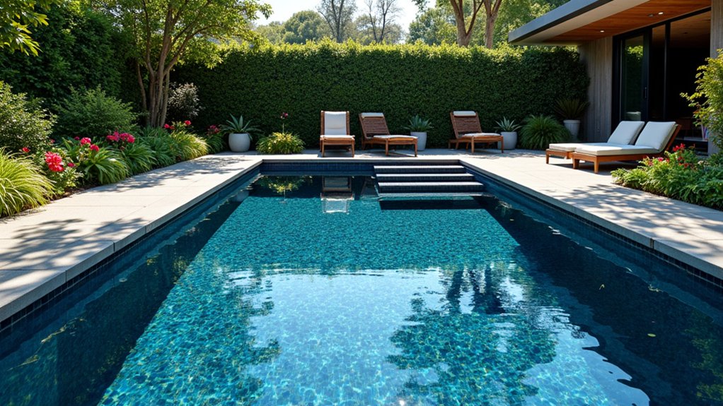 21 Fresh Pool Deck Color Ideas That Make a Statement timeless elegance pool retreat