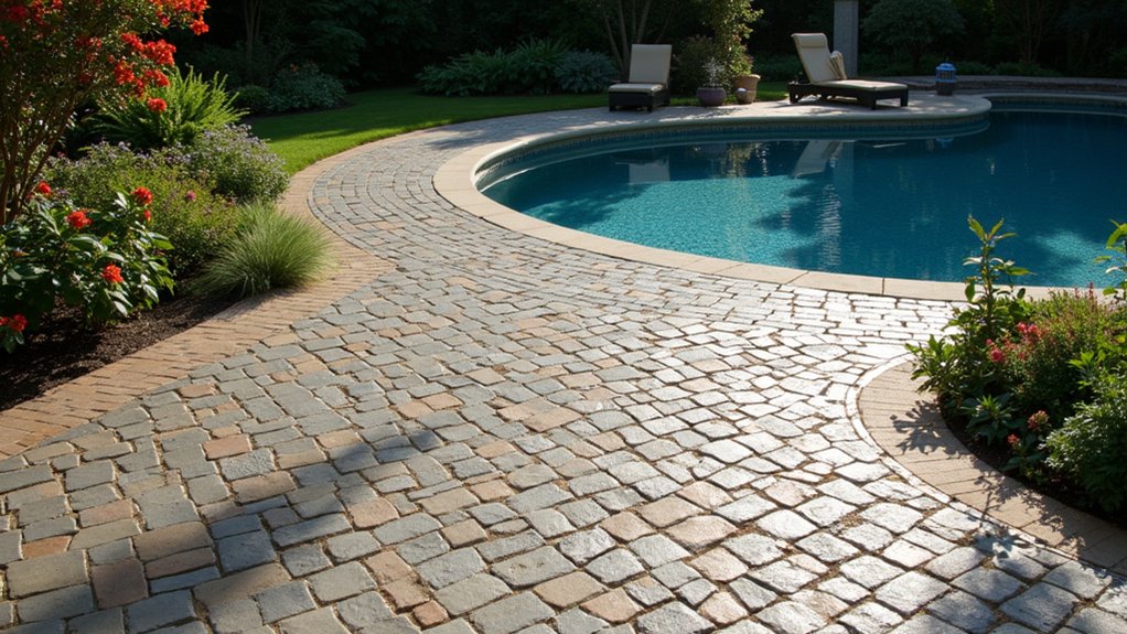 21 Elegant Pool Deck Pavers That Add Texture and Style timeless elegance unique texture