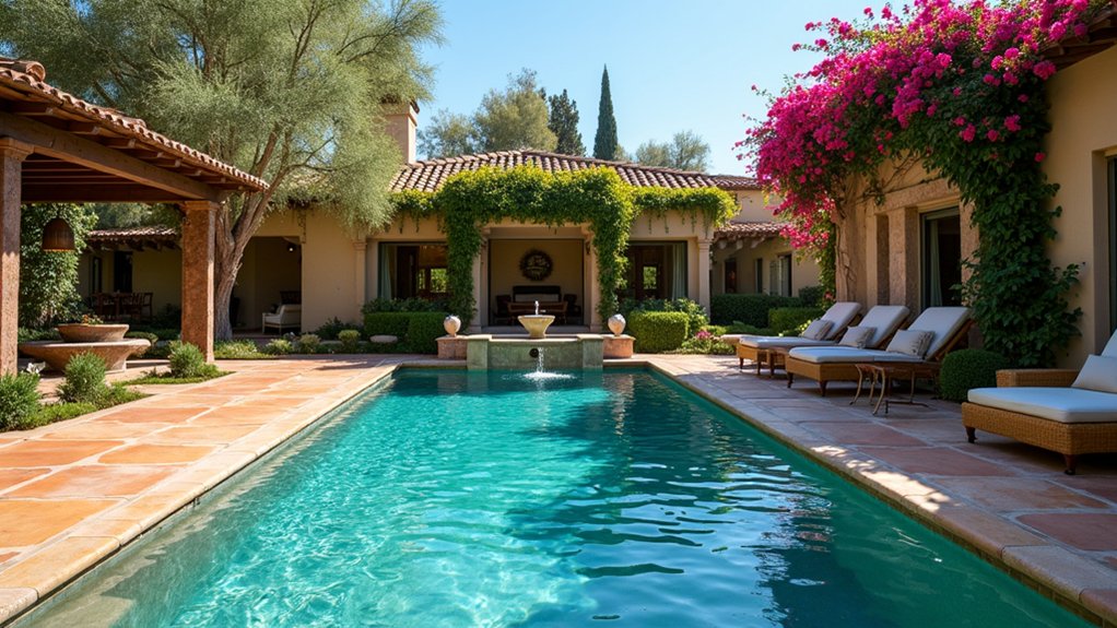 18 Stunning Backyard Pool Ideas to Transform Your Outdoor Space timeless mediterranean backyard escape