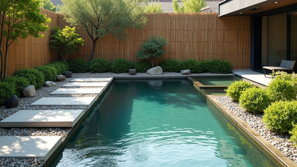 15 Modern Pool Designs That Wow With Style and Simplicity tranquil backyard sanctuary oasis