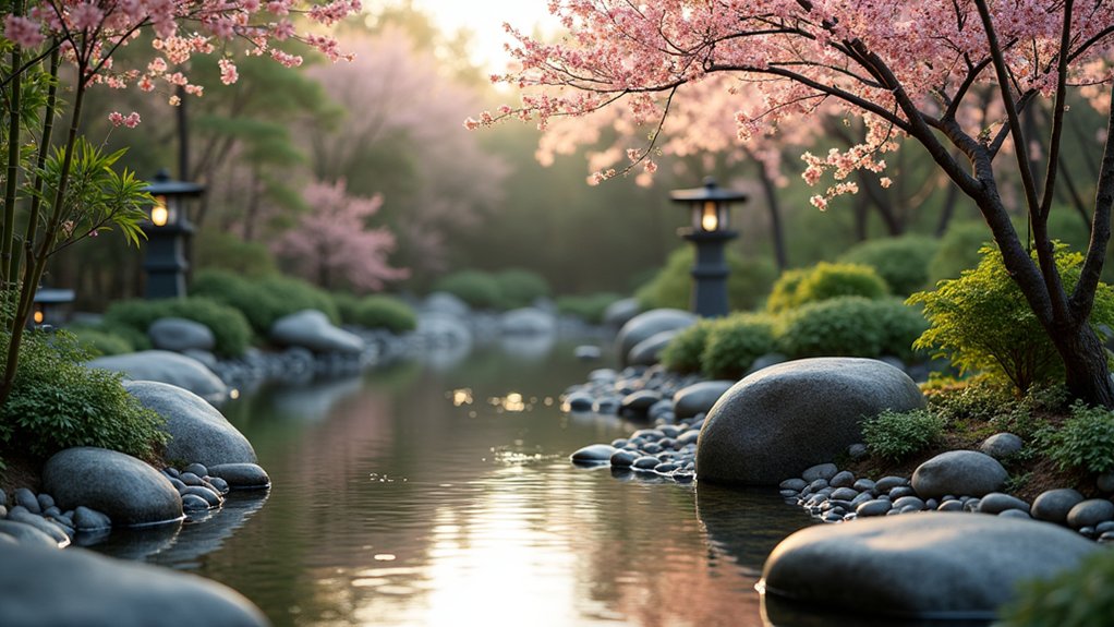 tranquil backyard zen oasis
