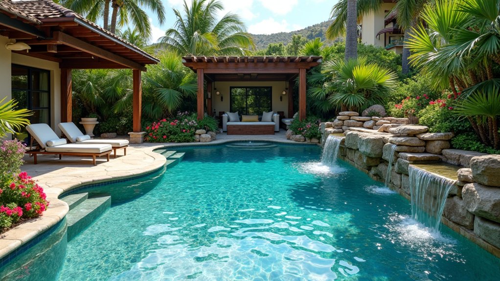 23 Luxury Pool Ideas That Turn Your Backyard Into a Resort tranquil escape in water