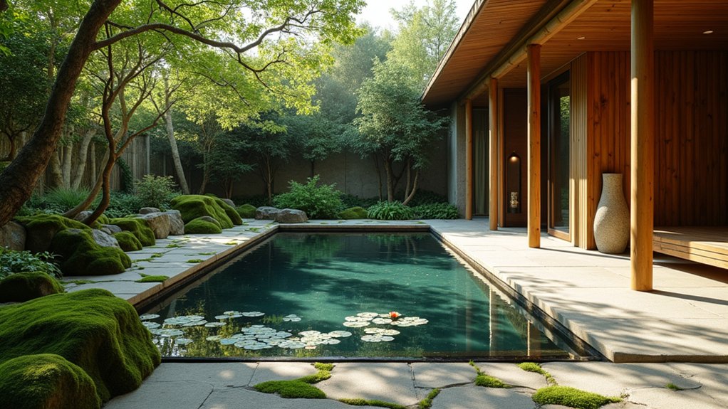 18 Plunge Pool Ideas for Small Yards With Big Impact tranquil oasis with plunge pool