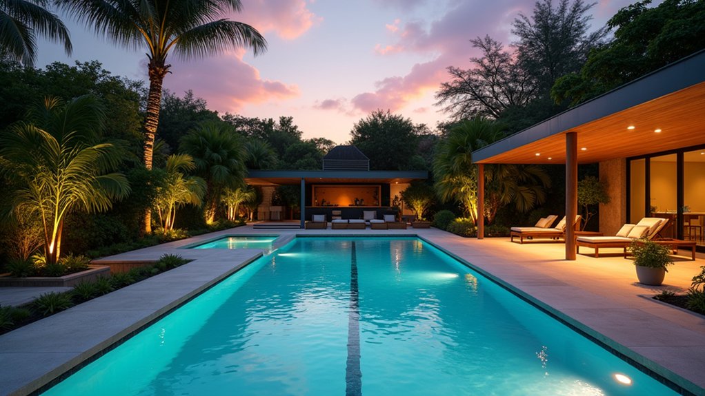 18 Beautiful Outdoor Pool Ideas for the Perfect Backyard Retreat transform backyard into sanctuary