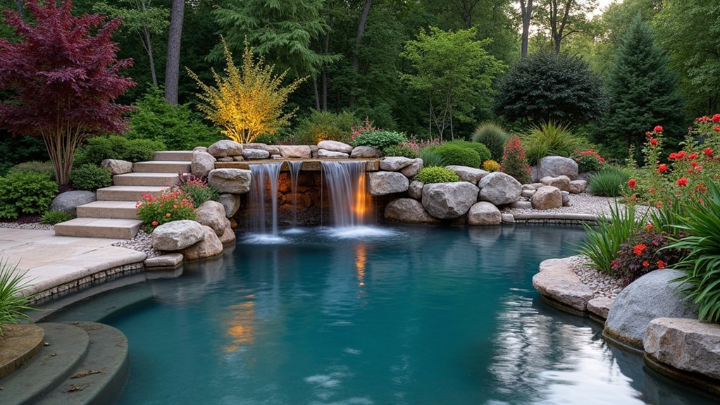 15 Clever Cheap Pool Landscaping Ideas That Stretch Your Dollar transform pool with water