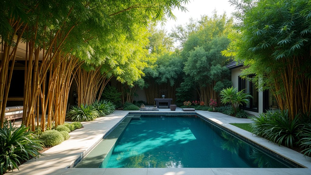 tropical bamboo serene retreat