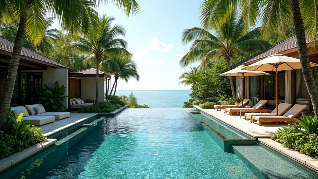 20 Elegant Swimming Pool Design Ideas for Every Home tropical paradise backyard retreat