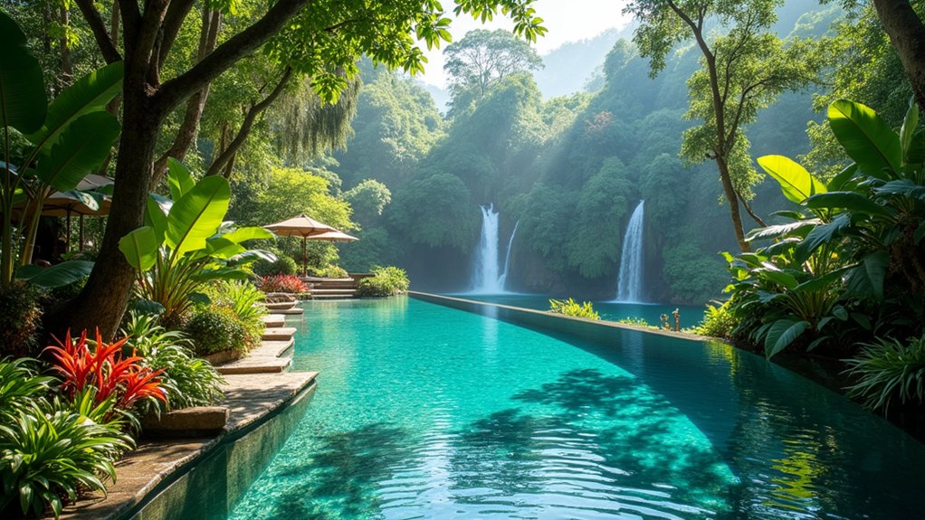 18 Infinity Pool Ideas With Views That Steal the Show tropical sanctuary with elegance