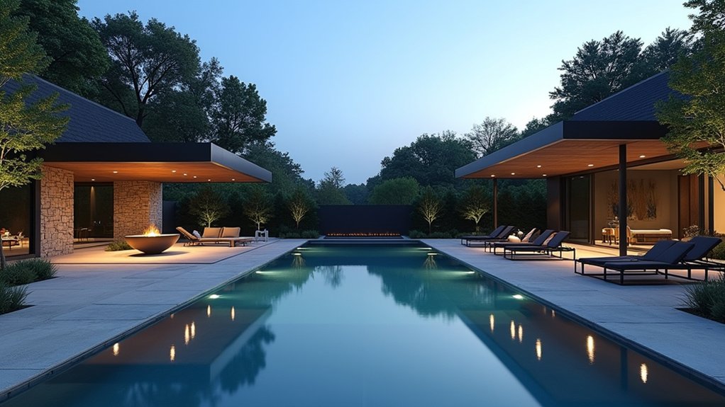 23 Sleek Pool Ideas With Zero Edge Effects That Impress understated luxury pool design