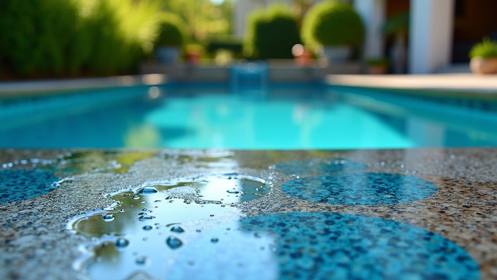23 Tough Pool Deck Coating Ideas That Stand Up to the Elements unique textured pool deck