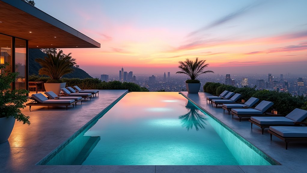 15 Unique Pool Ideas to Make Your Backyard Stand Out urban luxury rooftop oasis