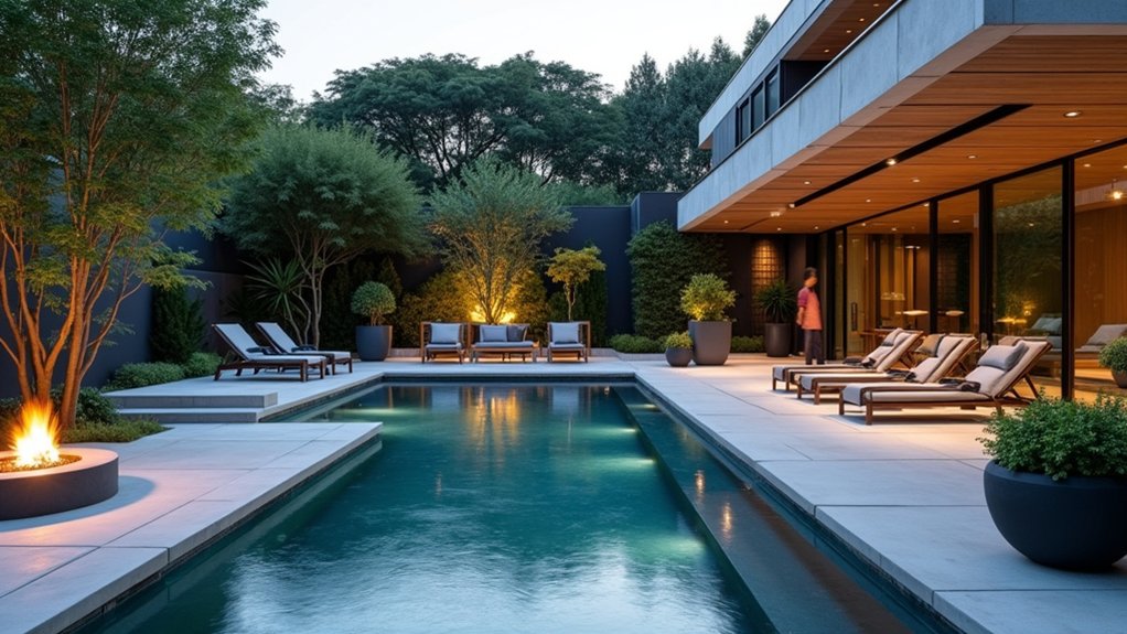 20 Resort Pool Ideas That Feel Like a Vacation at Home urban oasis pool design