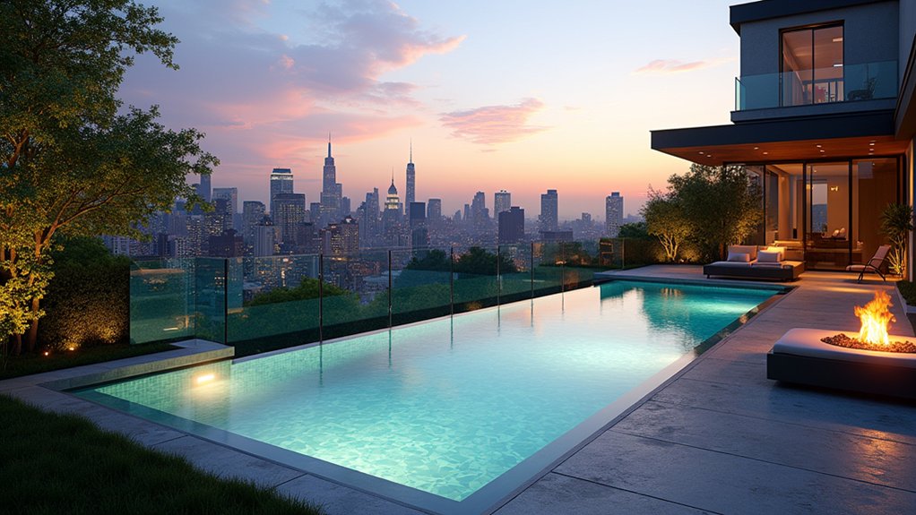 23 Inground Pool Design Ideas That Define Luxury Living urban oasis rooftop luxury