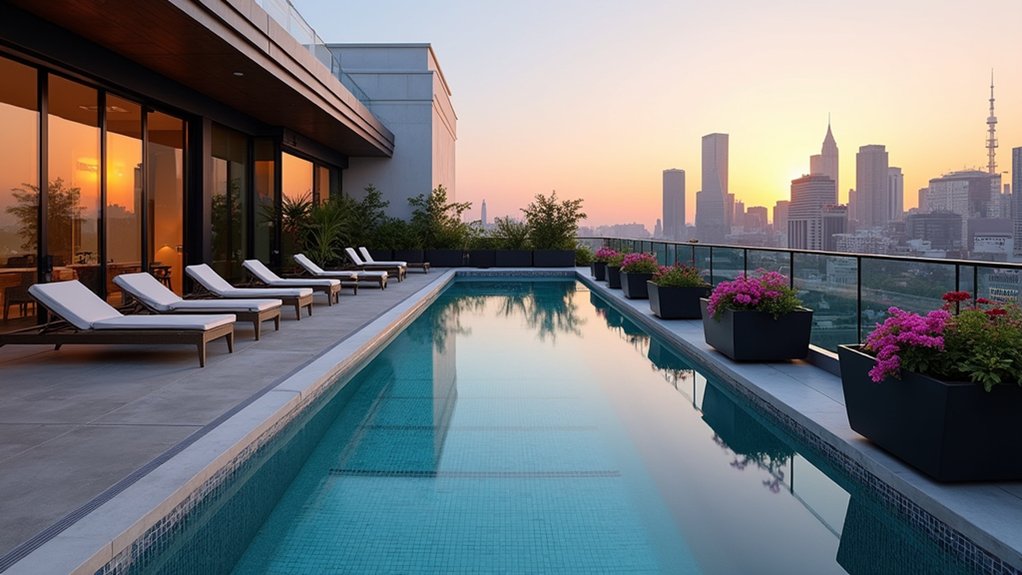 18 Lap Pool Ideas That Combine Fitness With Style urban oasis with tranquility