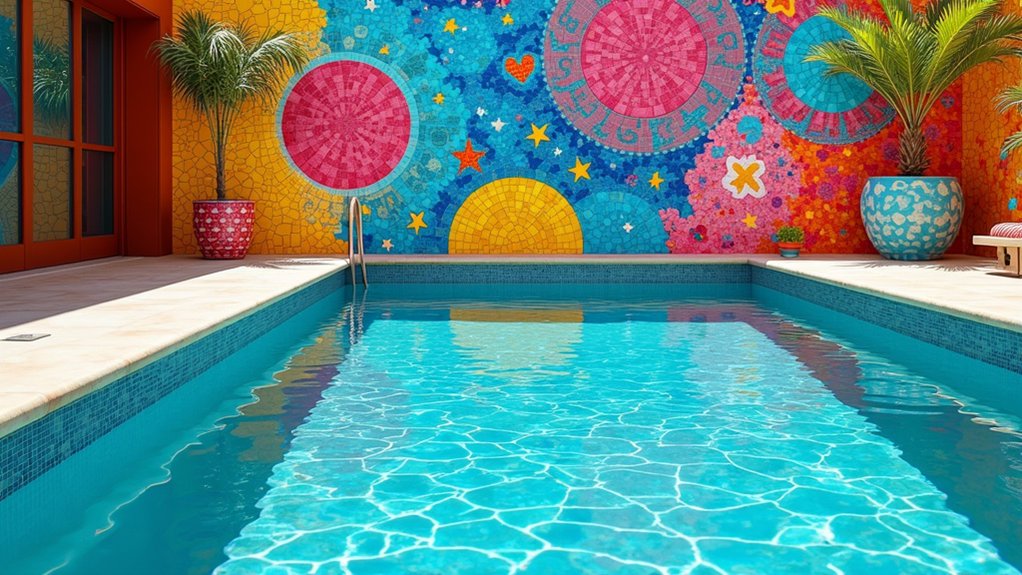 vibrant playful pop art