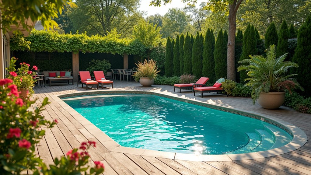 18 Above Ground Pool Ideas That Don’t Compromise on Style vibrant stylish pool liners