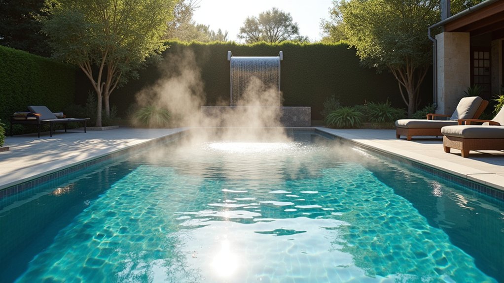 year round heated pool luxury
