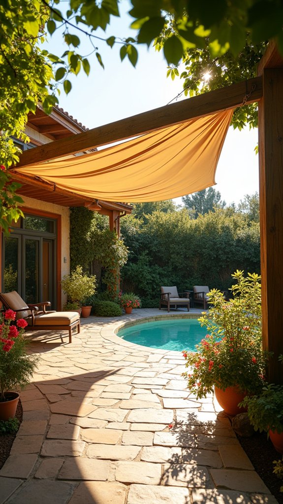 23 Inviting Pool Shade Pergola Ideas That Add Character adjustable shade outdoor elegance