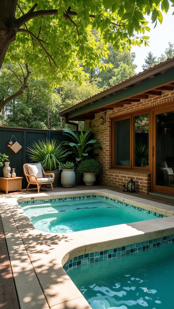 22 Refreshing Pool House With Jacuzzi Ideas For Pure Comfort artistic flair unique decor